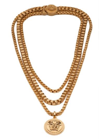 come calzano le versace chain|farfetch versace pendants.